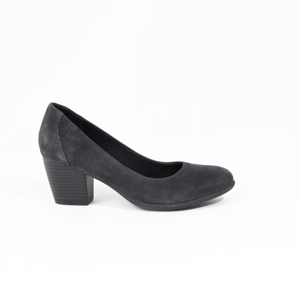 B.O.C Born Isa Pumps sz 6 Women Leather Shoes Block Heel